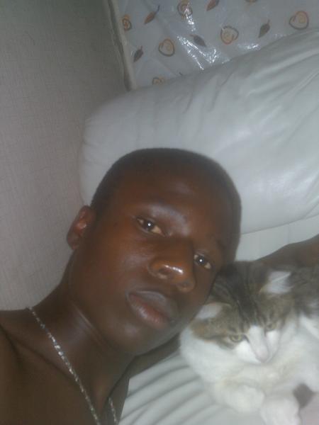 moi et mon chat il est mimi hein
